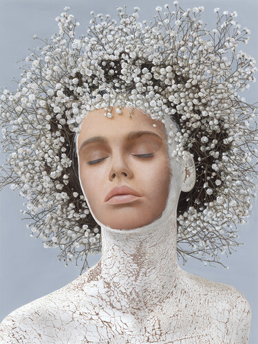 White mask XI di Sergey Piskunov, Pittura in vendita su Singulart