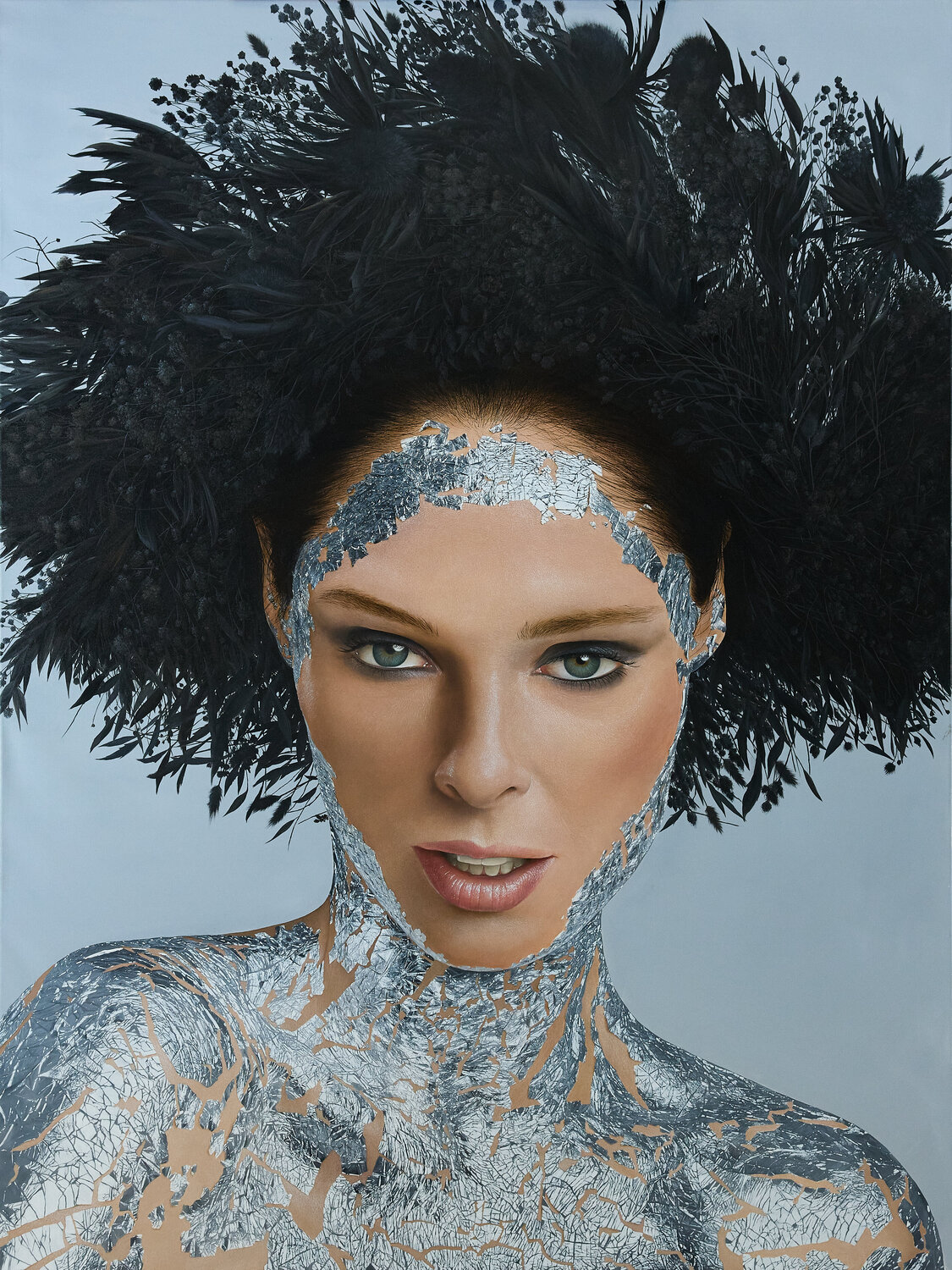 Golden mask 6 Sergey Piskunov Pintura original en venta