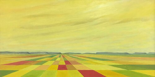 Donde apuntan centenos y trigales by Marietta Negueruela, Painting for Sale on Singulart
