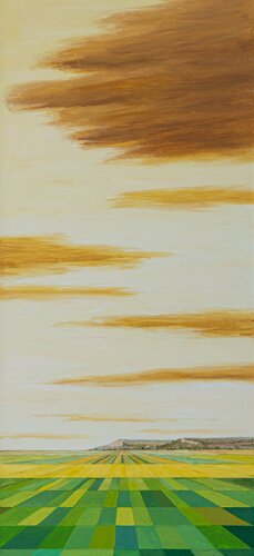 La vega ha verdecido by Marietta Negueruela, Painting for Sale on Singulart
