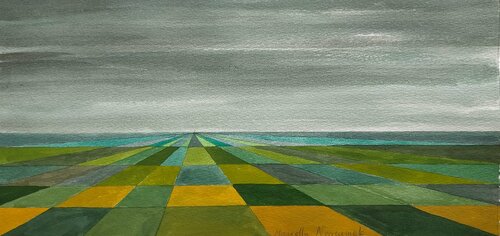 Paisaje metafísico V by Marietta Negueruela, Work on Paper for Sale on Singulart