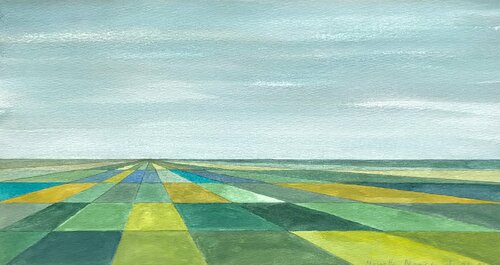 Paisaje metafísico VII by Marietta Negueruela, Work on Paper for Sale on Singulart