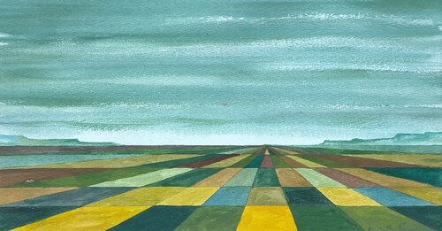 Paisaje metafísico VIII by Marietta Negueruela, Work on Paper for Sale on Singulart