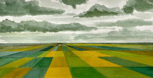Paisaje metafísico XI by Marietta Negueruela, Work on Paper for Sale on Singulart