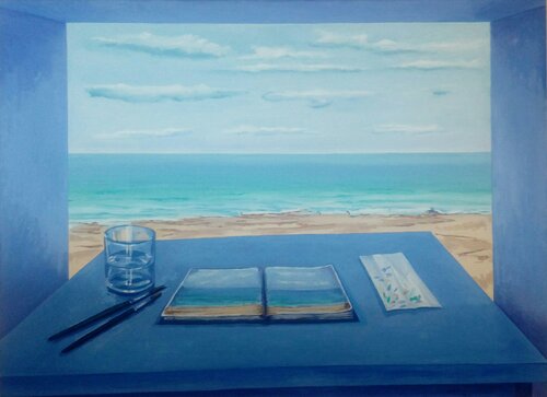 Cuaderno de artista von Marietta Negueruela, Malerei kaufen auf Singulart