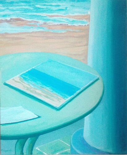 Columna de Marietta Negueruela, Pintura a la venta en Singulart