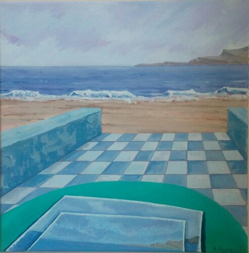 Recuerdos del Mediterráneo di Marietta Negueruela, Pittura in vendita su Singulart