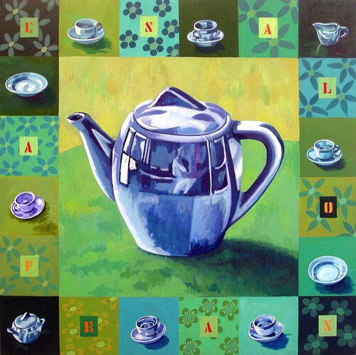 Café a solas von Marietta Negueruela, Malerei kaufen auf Singulart