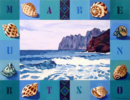 Mare Nostrum, Puerto Andratx von Marietta Negueruela, Malerei kaufen auf Singulart