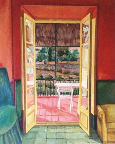 Mi casa de Génova, Mallorca von Marietta Negueruela, Malerei kaufen auf Singulart