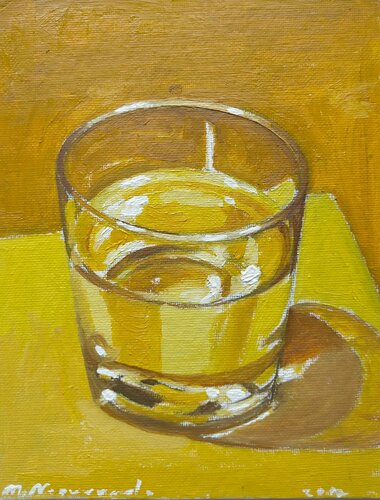Vaso de agua by Marietta Negueruela, Painting for Sale on Singulart