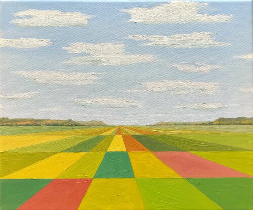 Ha venido mi prima. ¿ Qué prima? La primavera von Marietta Negueruela, Malerei kaufen auf Singulart