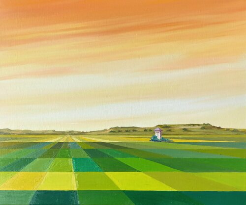Paisajes de la nostalgia II di Marietta Negueruela, Pittura in vendita su Singulart