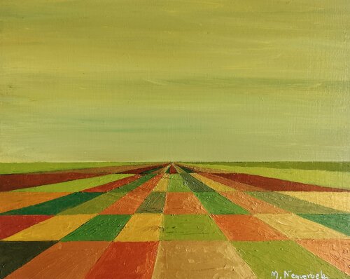 Paisaje Metafísico de Otoño I by Marietta Negueruela, Painting for Sale on Singulart
