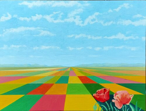 Dos Amapolas von Marietta Negueruela, Malerei kaufen auf Singulart