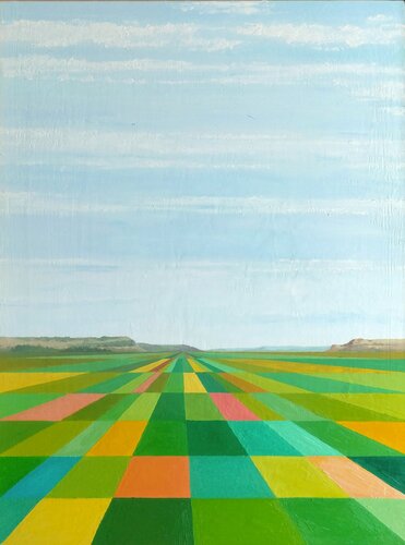 Tierra de Campos en Primavera by Marietta Negueruela, 絵画 for Sale on Singulart