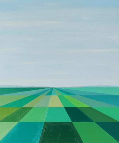 Sólo verde di Marietta Negueruela, Pittura in vendita su Singulart