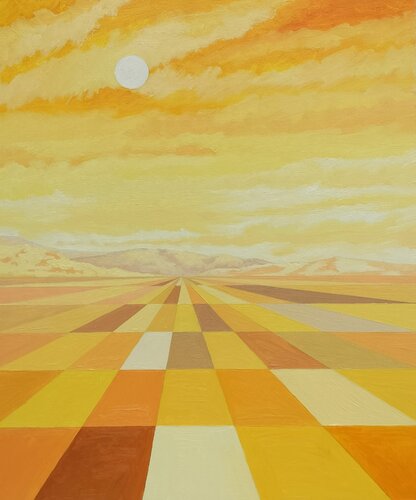 Paisaje Amarillo di Marietta Negueruela, Pittura in vendita su Singulart