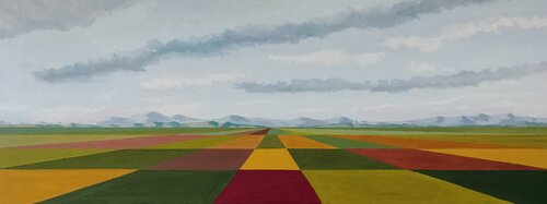 Por el campo van Marietta Negueruela, Schilderij te koop op Singulart