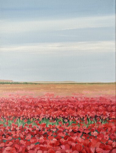 Paseo de primavera III par Marietta Negueruela, Peinture en vente sur Singulart