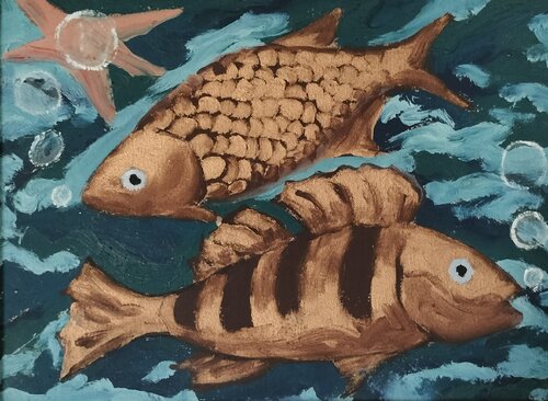 Piscis von Marietta Negueruela, Malerei kaufen auf Singulart