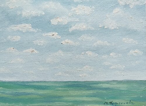 Primavera en Castilla IV di Marietta Negueruela, Pittura in vendita su Singulart