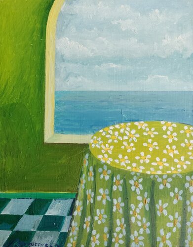Me alegra la mar di Marietta Negueruela, Pittura in vendita su Singulart