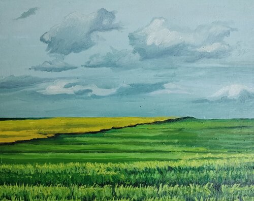 Tormenta de primavera von Marietta Negueruela, Malerei kaufen auf Singulart