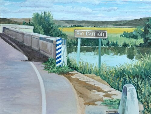 El puente de Husillos von Marietta Negueruela, Malerei kaufen auf Singulart