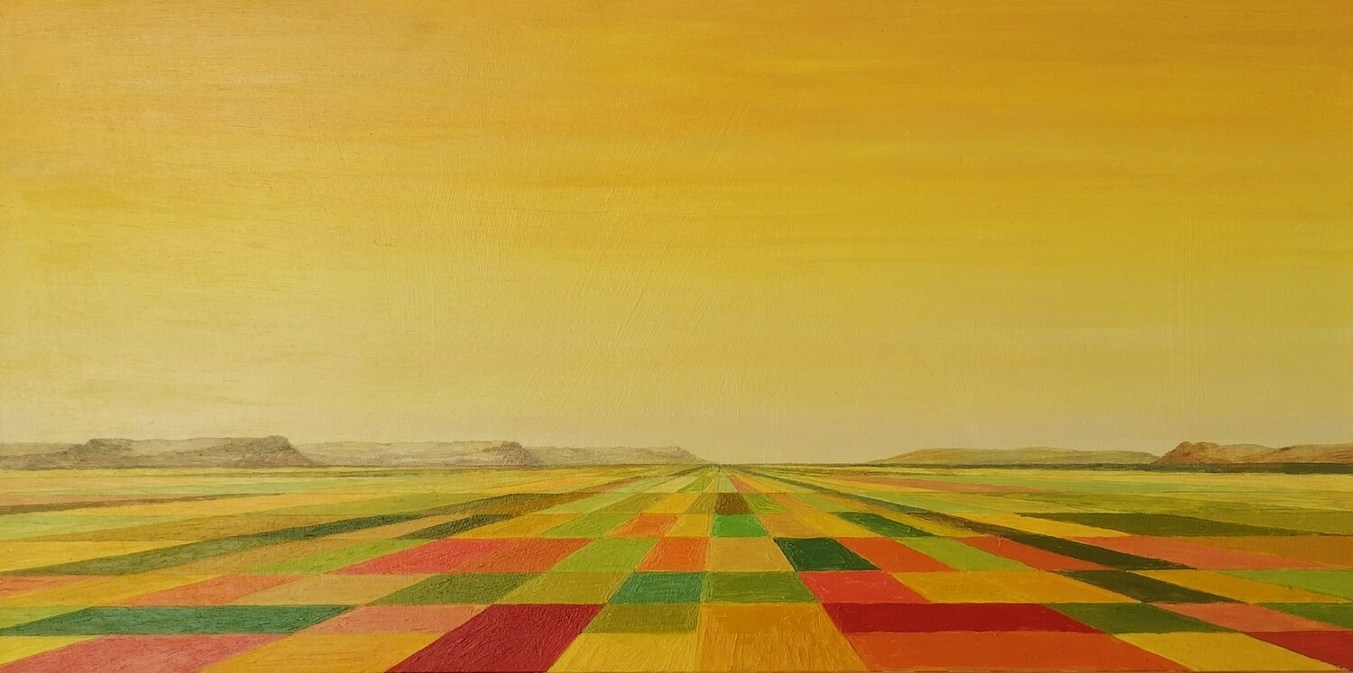 Campos de cultivo y cerros Marietta Negueruela Originalgemälde zu verkaufen