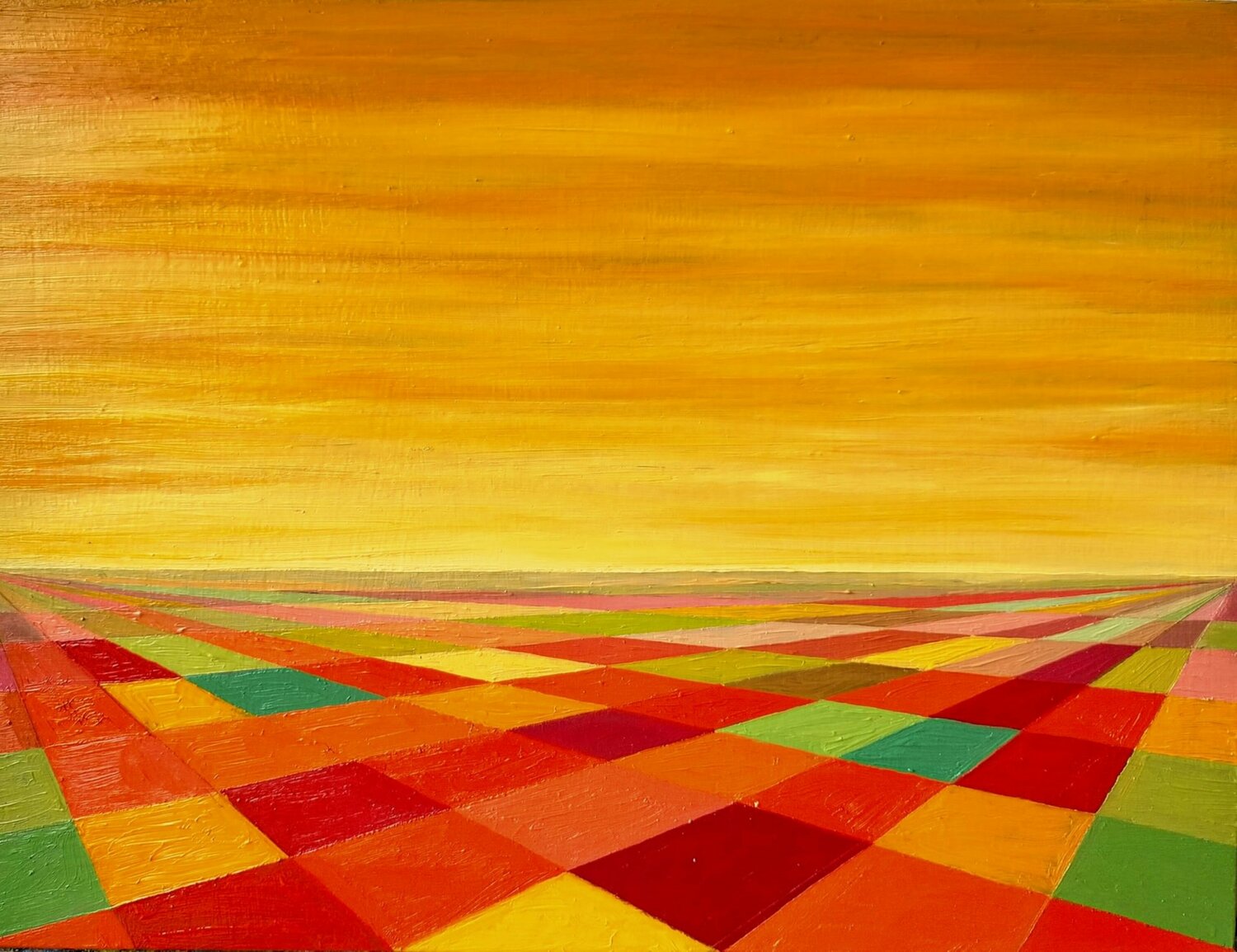 Paisaje Metafísico Dos Marietta Negueruela Originalgemälde zu verkaufen