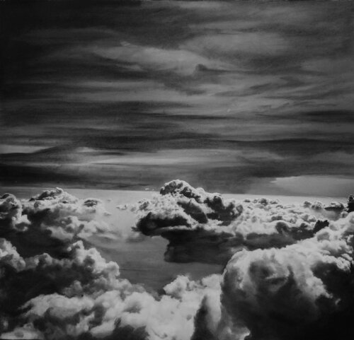 PERFECT CLOUDS by José Antonio Castro-Muñiz, 소묘 for Sale on Singulart