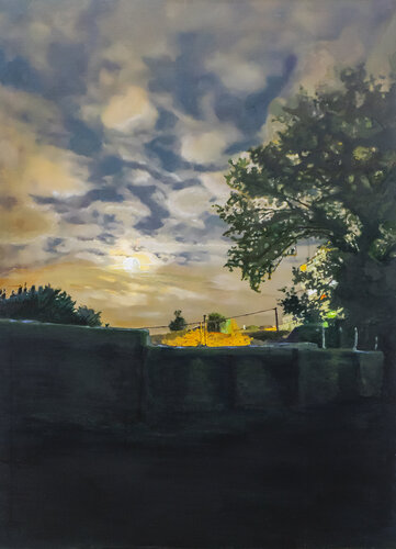MOON LIGHT NOCTURN II de José Antonio Castro-Muñiz, Pintura a la venta en Singulart