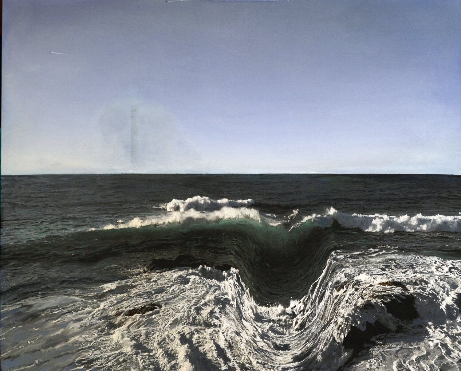 Fearful waves Launch José Antonio Castro-Muñiz Originalgemälde zu verkaufen