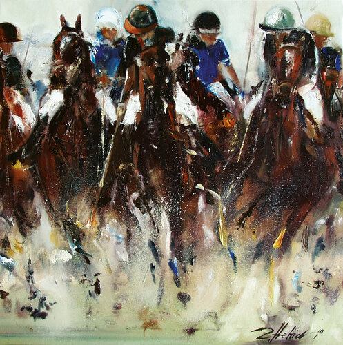 Go on! di Robert Hettich, Pittura in vendita su Singulart