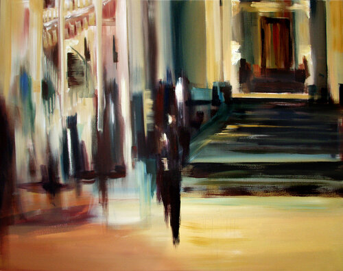 Betrachter di Robert Hettich, Pittura in vendita su Singulart