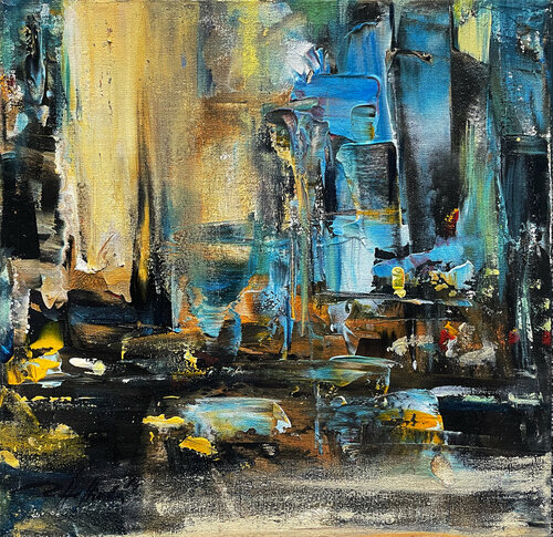 Stadtklang di Robert Hettich, Pittura in vendita su Singulart
