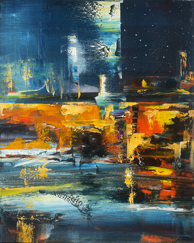 Zeitsprung van Robert Hettich, Schilderij te koop op Singulart