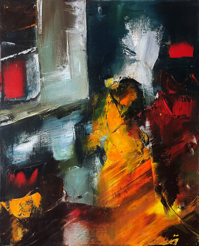 Unbekannte Kräfte von Robert Hettich, Malerei kaufen auf Singulart