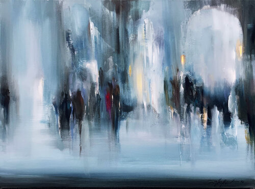 Verzeichnet im Äther von Robert Hettich, Malerei kaufen auf Singulart