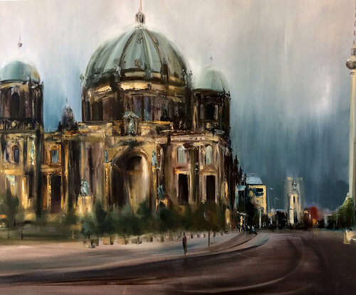 Berliner Dom von Robert Hettich, Malerei kaufen auf Singulart