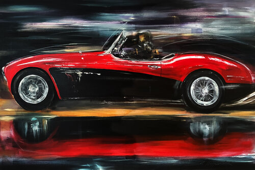 Healey 3000 von Robert Hettich, Malerei kaufen auf Singulart