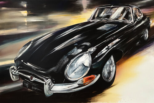 Jaguar by Robert Hettich, Painting for Sale on Singulart