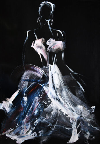 Model One van Robert Hettich, Schilderij te koop op Singulart
