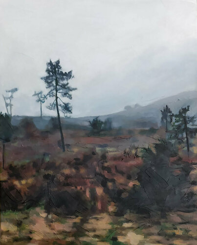 Mont d'Arrées von Corinne Boucher, Malerei kaufen auf Singulart