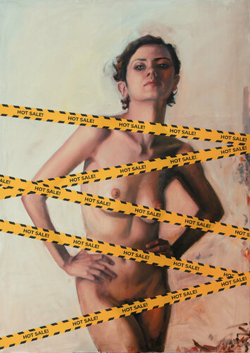 Girl van Marek Działek, Schilderij te koop op Singulart