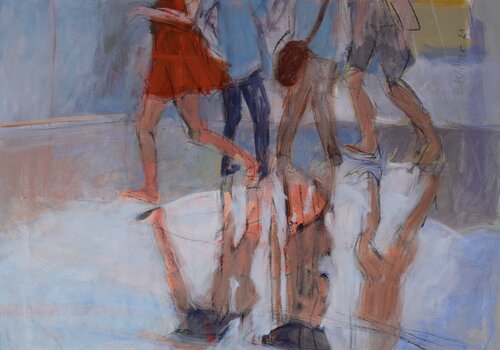 Im Regen von Ela Köhler, Malerei kaufen auf Singulart