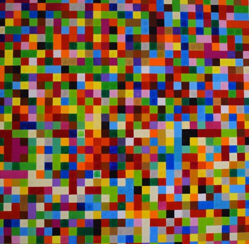 " Unendlichkeit der Wiederholung " Bild I von Ela Köhler, Malerei kaufen auf Singulart