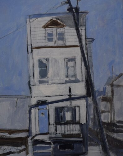 Das weiße Haus de Ela Köhler, Pintura a la venta en Singulart