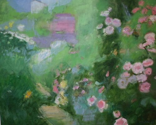 Garten 1 von Ela Köhler, Malerei kaufen auf Singulart
